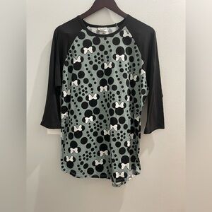 Lularoe Minnie Mouse Top Women's Size